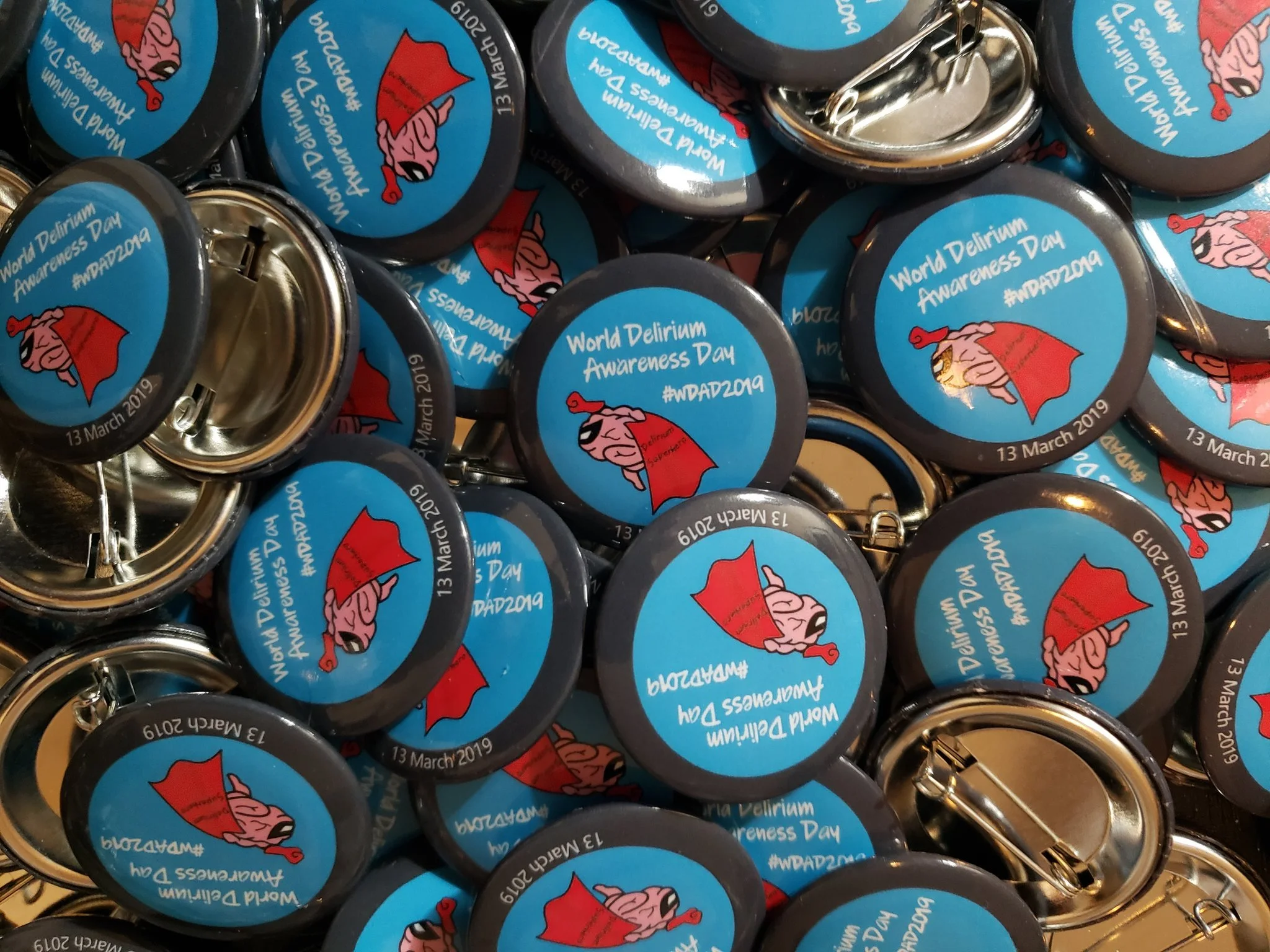 Photos from previous World Delirium Awareness Days posted on social media.